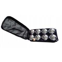 Στερεά Μεταλλικά Μπάλες Παιχνιδιού Petanque Kule Boule Bule KUBISPORT 72 mm 8 τεμ.