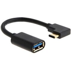 Microconnect USB3.1CAF05BH-ANG zmieniacz płci / kabli USB Type C USB-A Czarny