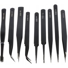 Σετ ακριβείας λαβίδων TWEEZERS-SET/1 9&nbsp|τεμ.