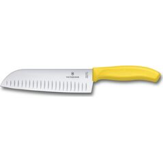 Victorinox Victorinox nóż Santoku 17 cm żółty blister