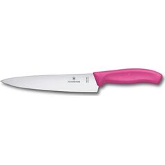 Victorinox VICTORINOX | Szerokie ostrze, nóż kuchenny, 19 cm, różowy, Blister