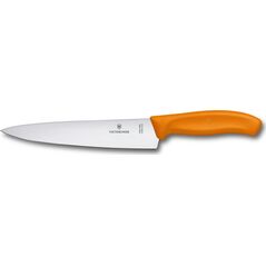 Victorinox VICTORINOX | Szerokie ostrze, nóż kuchenny, 19 cm, pomarańczowy, Blister