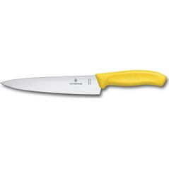 Victorinox VICTORINOX | Szerokie ostrze, nóż kuchenny, 19 cm, żółty, Blister