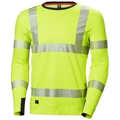 Helly Hansen Αντανακλαστικό T-shirt HELLY HANSEN ICU Lifa Active Crewneck, κίτρινο 2XL