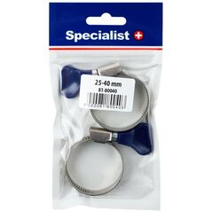 SPECIALIST+ σφιγκτήρας με λαβή, 25-40 mm, 2 τεμ.