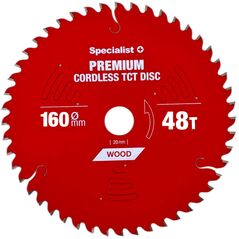 Δίσκος κοπής 160x48Tx20mm, Ασύρματο PREMIUM, SPECIALIST+