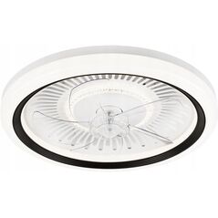 Lamkur Gemma 49908 ανεμιστήρας οροφής φωτιστικό 1x37W LED 3000K 4000 lm λευκό