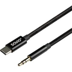Καλώδιο Savio CL-187 USB-C σε Mini Jack 3.5mm 1m