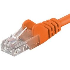 PremiumCord Patch 6 UTP 5m OR kabel sieciowy Pomarańczowy Cat6 U/UTP (UTP)
