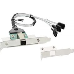 InLine SAS HD Bracket z Kabel zewn. SFF-8644 - wewn. 4x SATA 0.5m (27659B)