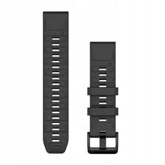 Garmin Ανταλλακτικό Λουράκι QuickFit 22mm Σιλικόνη Γραφίτης