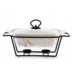 ΣΥΓΧΡΟΝΗ ΚΟΥΖΙΝΑ Naczynie z podgrzewaczem1,4l 28,8x18xH7cm