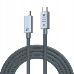 Καλώδιο USB C 4.0 γρήγορο ευέλικτο 40Gbps PD 240W macbook smartphone 1m 8K