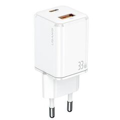 Ładowarka Usams T43 1x USB-A 1x USB-C 3 A (6958444972107)