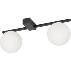 Lampa sufitowa Nowodvorski Nasufitowa lampa Pik 10300 loftowa do salonu czarna biała