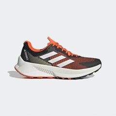 Ανδρικά παπούτσια για τρέξιμο Adidas TERREX Soulstride Flow - μαύρο/λευκό/πορτοκαλί
