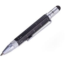 TROIKA Πολυλειτουργικό στυλό LILIPUT TOOL PEN μαύρο