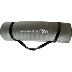 YakimaSport Mata treningowa NBR PRO 180 cm x 60 cm x 1 cm czarna
