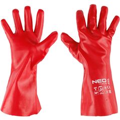 Rękawice ochronne długie PVC, 3121X, rozmiar 10