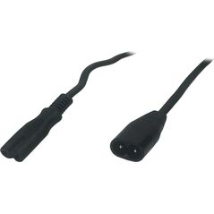 POSAC-C7C8BK30: POS AC cable C7-CX23[2,5A]-C8-CXC8[2,5A] H03VVH2-F2G0,75 L=3000 black