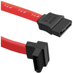 Qoltec SATA - SATA, 0.35m, Czerwony (50471)