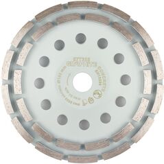 Tarcza diamentowa szlifierska, 2 segmenty, 180 x 22.2 mm, na sucho
