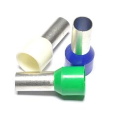 Końcówka tulejkowa izolowana 2,5x12mm niebieska 100szt.