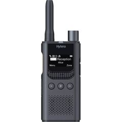 Ραδιόφωνο HYTERA DMR+αναλογικό HYT-S35, UHF 400-470 MHz,2200 mAh, Μεταλλικό γκρι