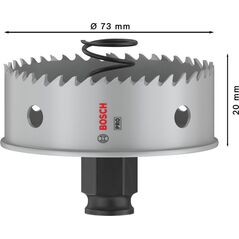 Πριονωτή κορώνα BOSCH SM B 73mm