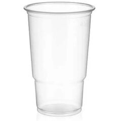 Πλαστικό ποτήρι Catersource 50 cl Ø95x140 mm PP διαφανές - (50 τεμ.)