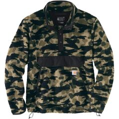 Polar Carhartt Fleece Pullover Black Blind Duck