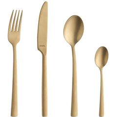 Manille 9035 - 16-pc set in vintage box - gold- stonewash