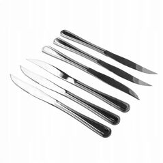 Σετ 6 μαχαιριών 22,8cm για μπριζόλες με ανάγλυφο DHALIA DAISY