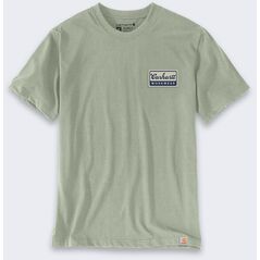 Koszulka Carhartt Script Patch Sage