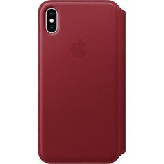 Apple Apple iPhone XS Max Leather Folio (PRODUCT) RED