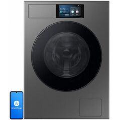 Samsung 9 kg βάθος 60 cm 1400 στροφές/λεπτό ασημί - Πλυντήριο ρούχων με εμπρόσθια φόρτωση