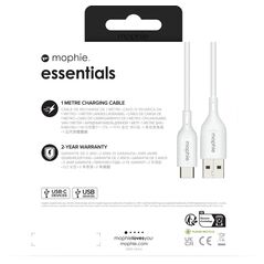 Kabel Mophie Essentials USB-A / USB-C 1m white