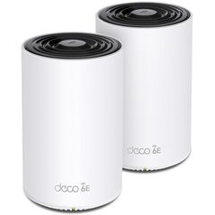 TP-Link Deco XE75 Pro (2-pack) Trójpasmowy (2,4 GHz / 5 GHz / 6 GHz) Wi-Fi 6E (802.11ax) Biały 3 Wewnętrzny