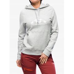 Bluza damska Helly Hansen Nord Graphic Pullover Hoodie - grey melange
