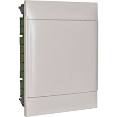 Legrand Πίνακας διακόπτη κυκλώματος LEGRAND PRACTIBOX S, 24 μονάδες, εσοχή, λευκό με δύο λευκά 13564194 3414971197749