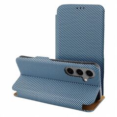 Kabura FOLIO Side Magnet kompatybilny z S-PEN do SAMSUNG S23 ULTRA niebieski