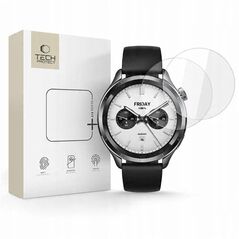 Tempered Glass Tech-Protect Glass Fit+ Xiaomi Watch S4 Clear [2 PACK]