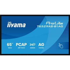 IIYAMA T6529AS-B1AG 165,1εκ 65ίντσες All-In-One Διαδραστική Οθόνη 3840x2160 4K UHD 4GB RAM 32GB Αποθήκευση Android 14 2xHDMI+USB-C