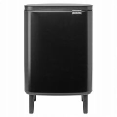 Κάδος απορριμμάτων Brabantia BO HI 12 l Μαύρο Ματ