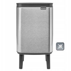 Brabantia BO Κάδος απορριμμάτων HI 4 l Ματ Ατσάλι Ανθεκτικό στις Δαχτυλιές