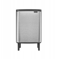 Κάδος Brabantia BO HI 12 l Matt Steel Fingerprint Proof