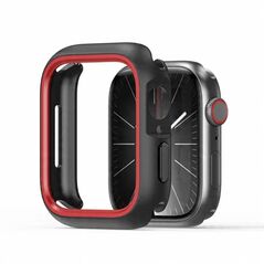 DUX DUCIS θήκη BAMO για Apple Watch σειρά 10 46 mm μαύρο κόκκινο
