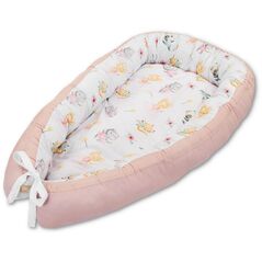 Lulando LULANDO BABYNEST 80 X 45 CM ROSA TANZERINNEN 14401141 5906118630281
