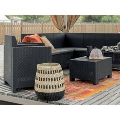 Σετ επίπλων κήπου Set Nebraska Corner grey 8003723490754