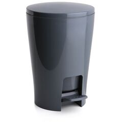 Κάδος μπάνιου με πεντάλ 5L Diabolo γκρι 8411801204788